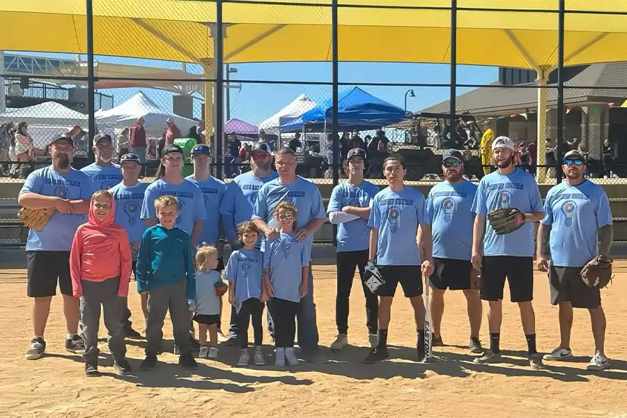 Hart HVAC team at community event